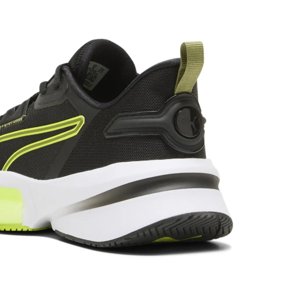 Puma PWRframe TR 3 fitness schoenen heren Puma black olive green lime
