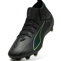 Puma Ultra 6 Match+ FG - AG voetbalschoenen PUMA black fizzy light green terrain