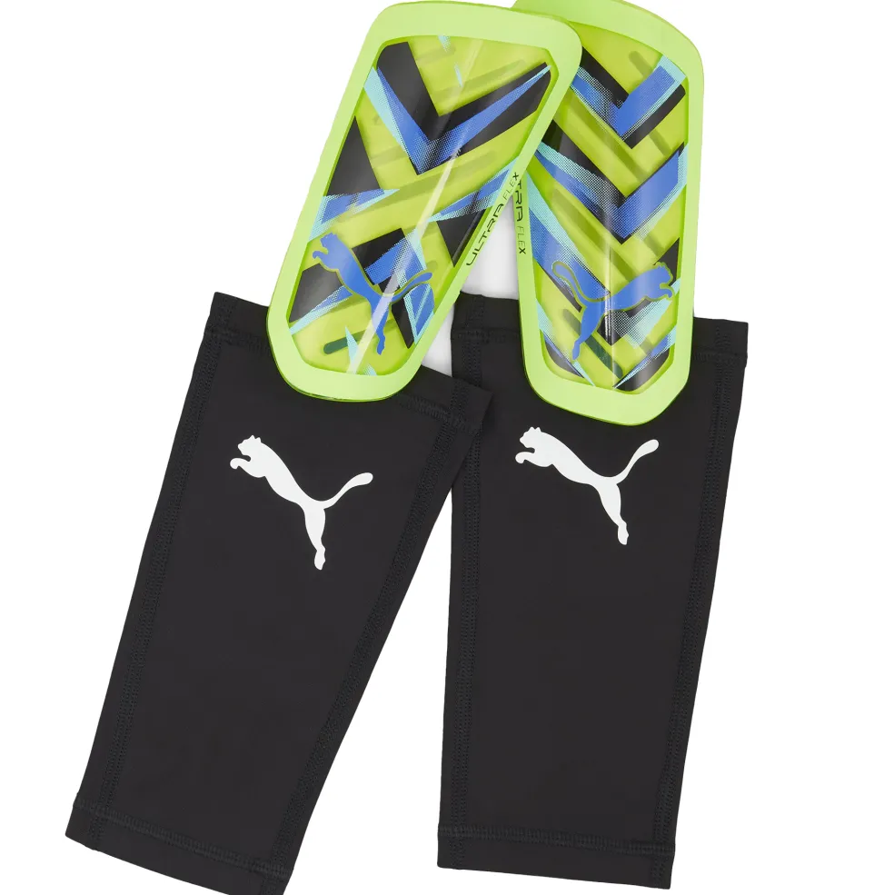 Puma ULTRA Flex scheenbeschermers fizzy apple bluemazing