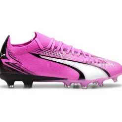 Puma ULTRA MATCH FG AG voetbalschoenen heren poison pink Puma white Puma black