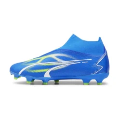 Puma Ultra Match+ LL FG/AG voetbalschoenen heren ultra blue puma white pro green