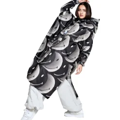 Rainkiss Half moon X Smiley regenponcho multicolour