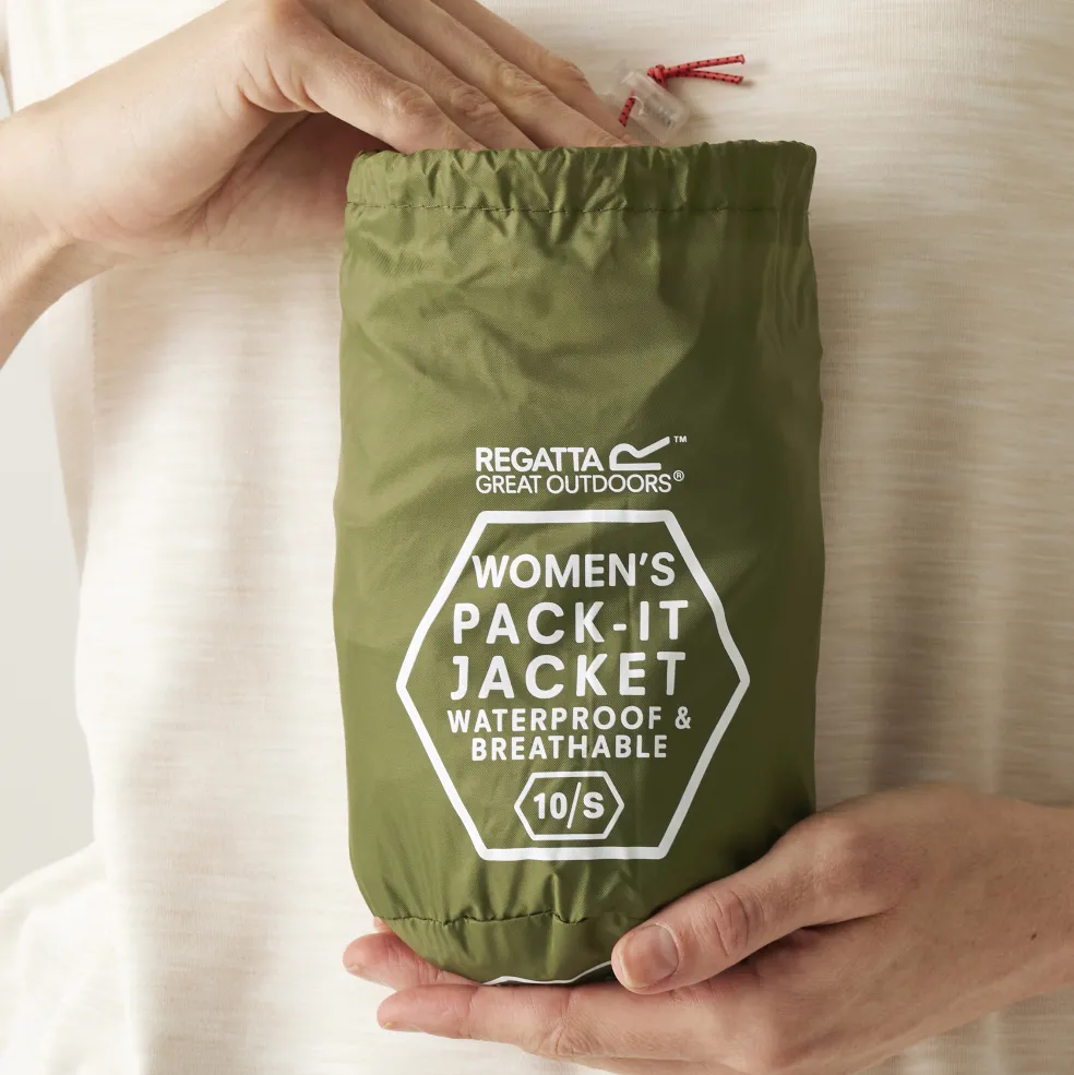 Regatta Pack It III regenjas dames nephrite green