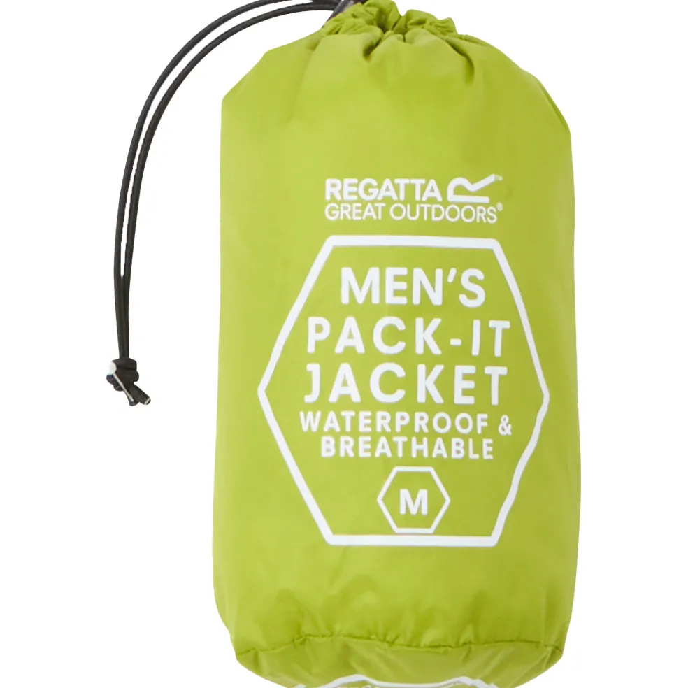 Regatta Pack It III regenjas heren grenoble green