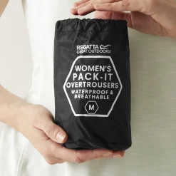 Regatta Pack It regenbroek dames black