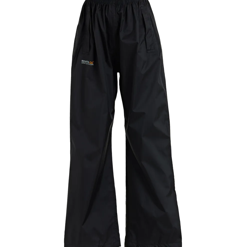 Regatta Pack It regenbroek junior black