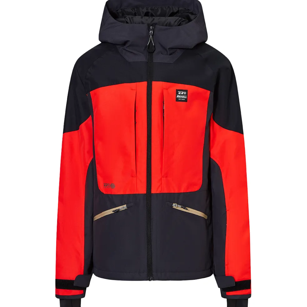 Rehall CROCKS-R winterjas junior flame red