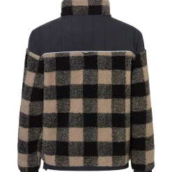 Rehall RITCHALL-R fleece vest junior stone check