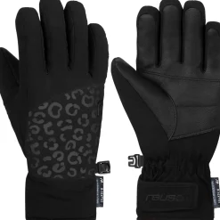 Reusch Beatrix R-TEX XT handschoenen junior black black  leopard