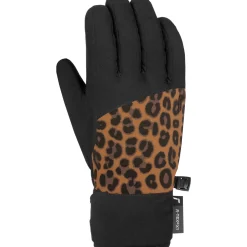 Reusch Beatrix R-TEX XT handschoenen junior black brown leopard