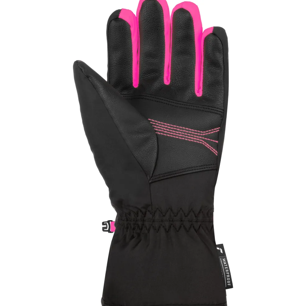 Reusch Bennet R-TEX XT handschoenen junior black black melange pink glo