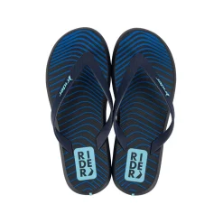 Rider R1 Style Kids slippers junior black blue