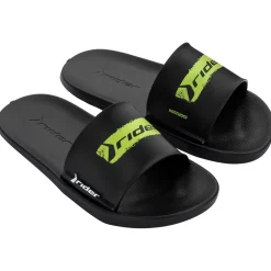 Rider Speed Kids slippers junior black green