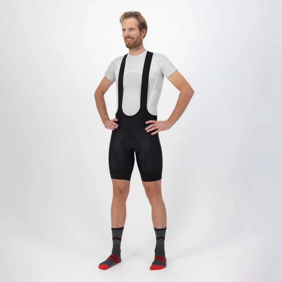 Rogelli Essential Bib fietsbroek heren zwart