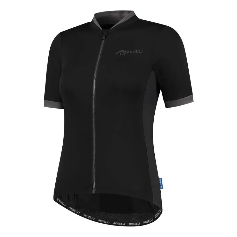 Rogelli Essential fietsshirt dames zwart