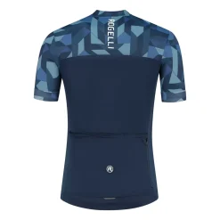 Rogelli Essential Graphic fietsshirt heren blauw