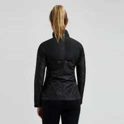 Rogelli Essential Hi Vis hardloopjack dames zwart reflection