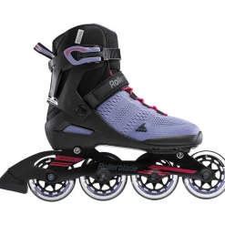 Rollerblade Sirio 84 inline skates dames smokey purple hot pink