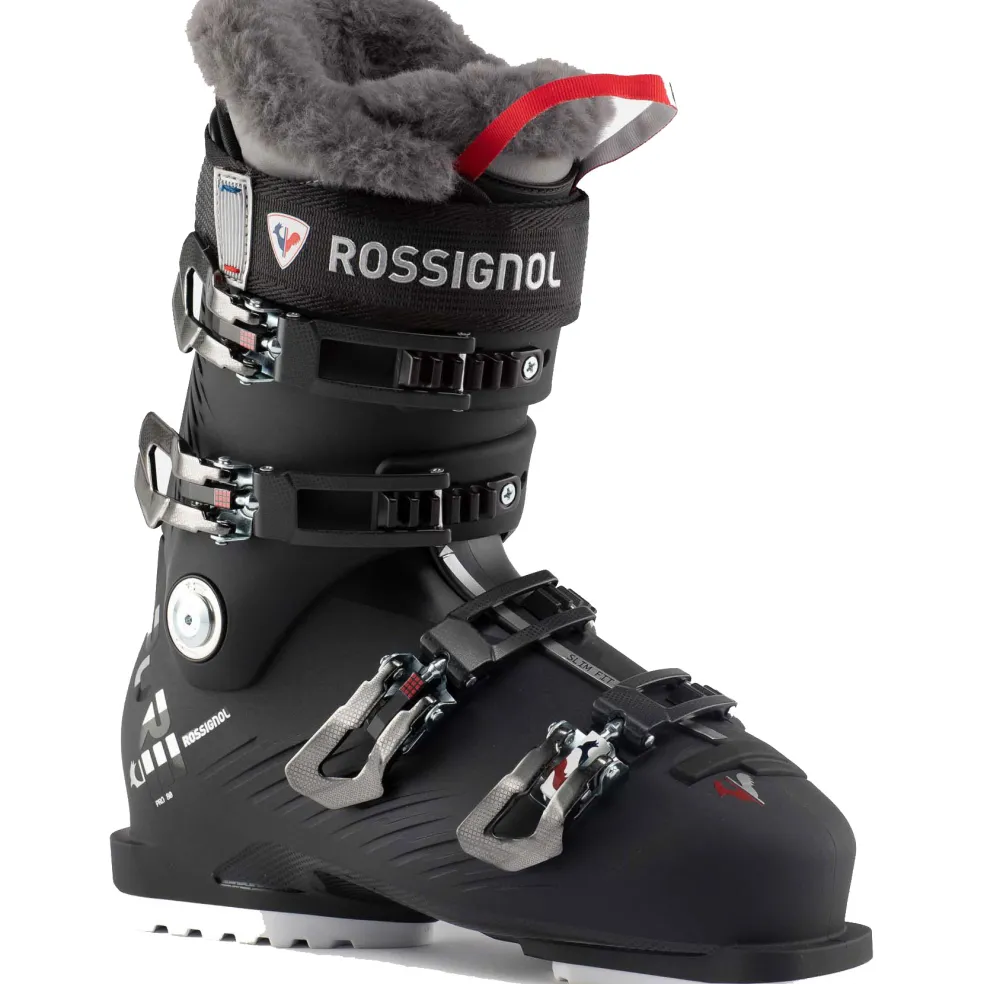 Rossignol Pure Pro 80 skischoenen dames metal ice black