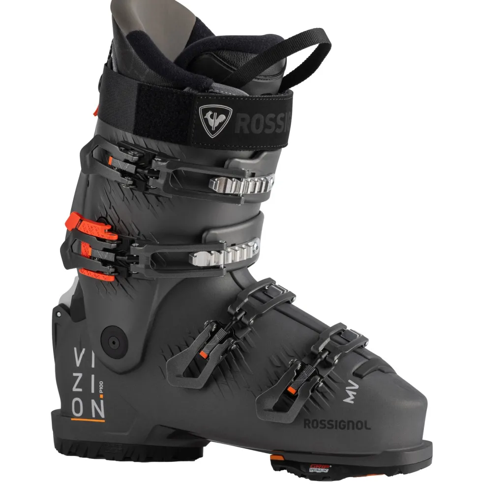 Rossignol Vizon 4B Pro 100 MV GW skischoenen heren metal grey