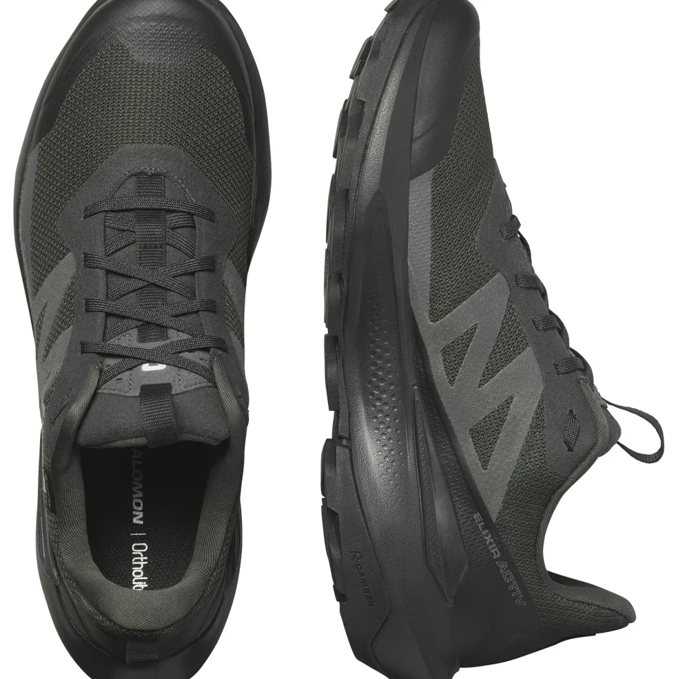 Salomon ELIXIR ACTIV GORE-TEX wandelschoenen heren phantom black magnet