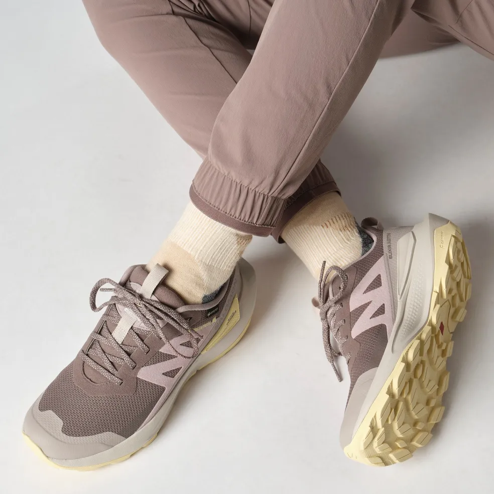 Salomon ELIXIR ACTIV GORE-TEX wandelschoenen dames iron etherea tuc sunlight