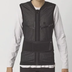 Salomon Flexcell Pro Vest rugbeschermer junior black
