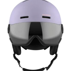 Salomon Orka Visor skihelm junior evening haze