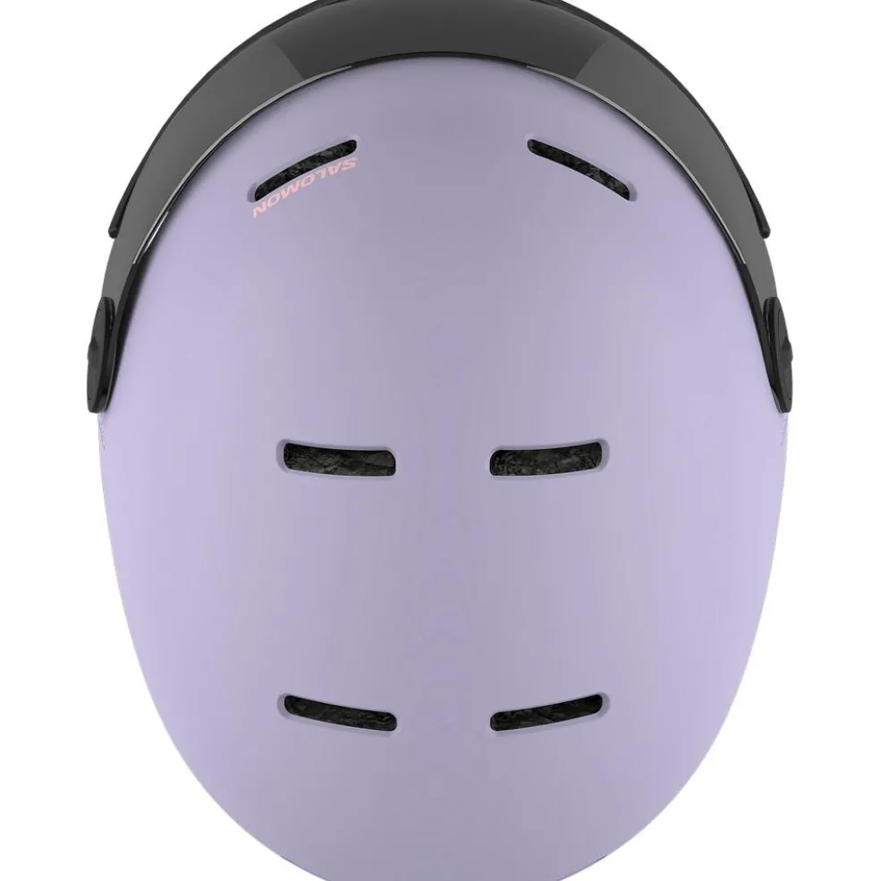 Salomon Orka Visor skihelm junior evening haze