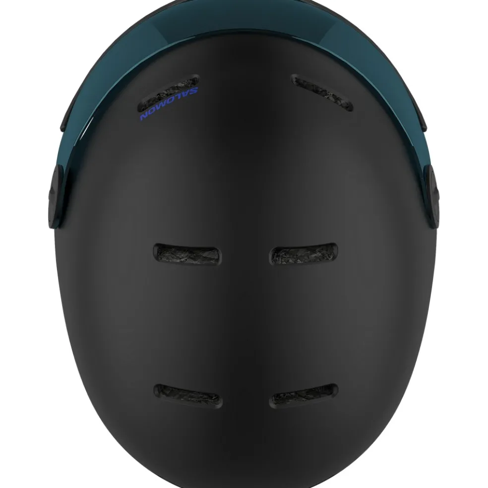 Salomon Orka Visor skihelm junior black