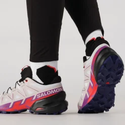 Salomon Speedcross 6 hardloopschoenen dames white sparkling grape