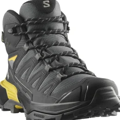 Salomon X ULTRA 360 GORE-TEX wandelschoenen heren castlerock black spicy mustard