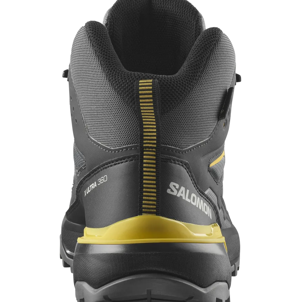 Salomon X ULTRA 360 GORE-TEX wandelschoenen heren castlerock black spicy mustard