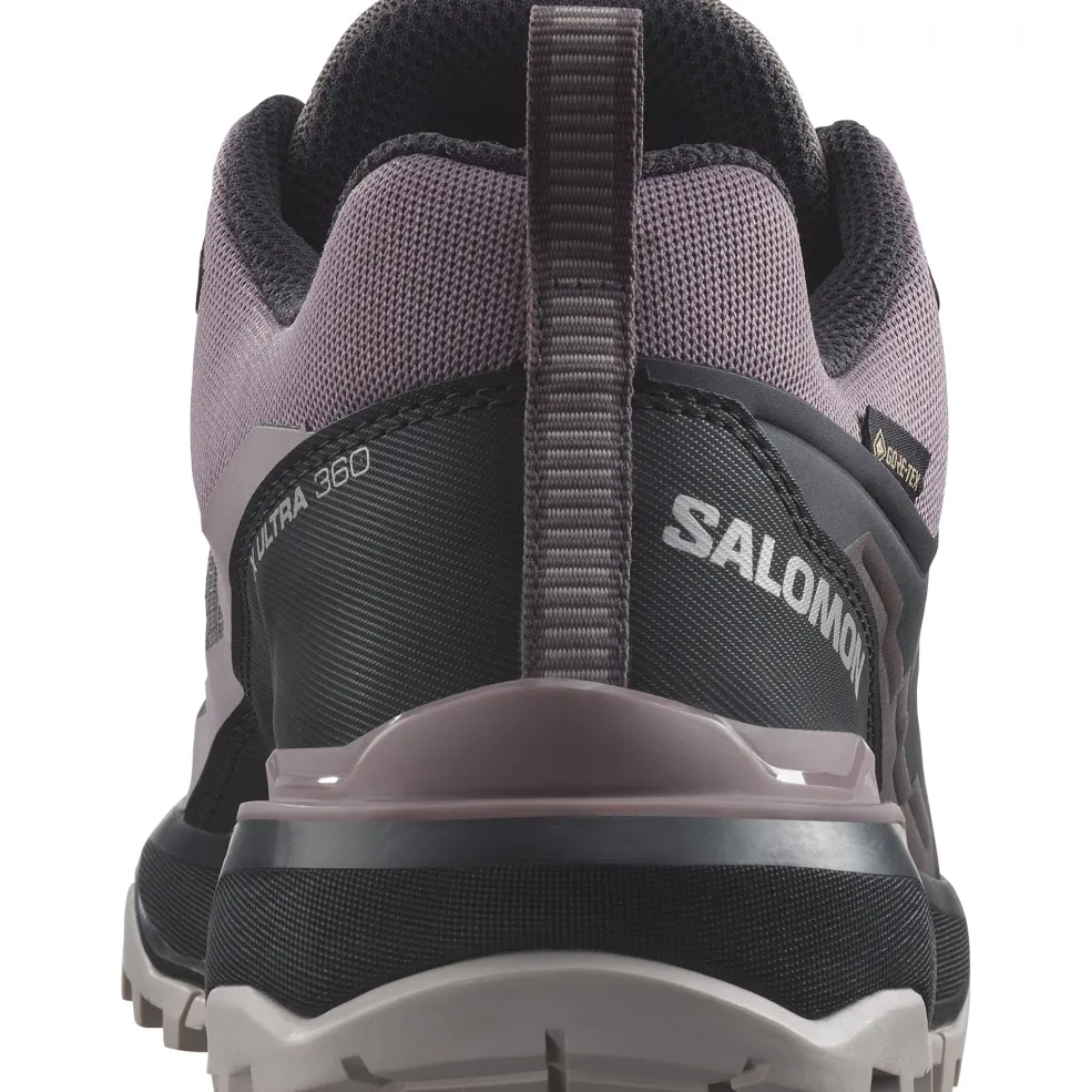 Salomon X Ultra 360 GTX Lo wandelschoenen dames plum kitten phantom cork