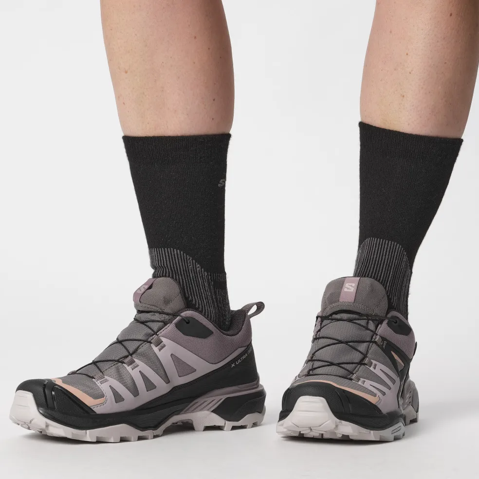 Salomon X Ultra 360 GTX Lo wandelschoenen dames plum kitten phantom cork