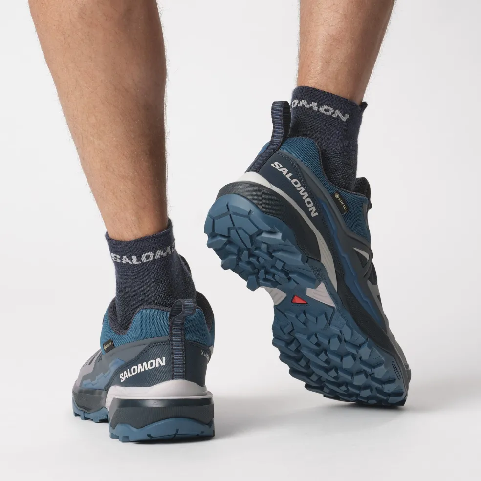 Salomon X Ultra 360 GTX Lo wandelschoenen heren carbon india ink deep dive