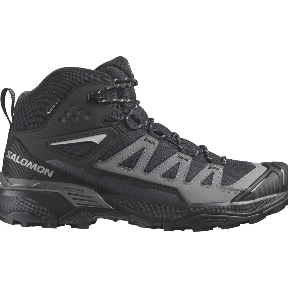 Salomon X Ultra 360 GTX Mid wandelschoenen heren black magnet pewter