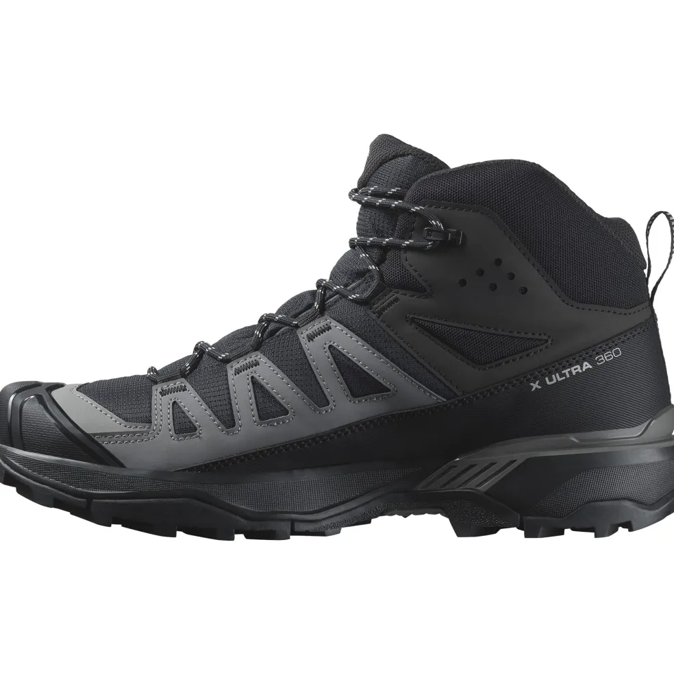 Salomon X Ultra 360 GTX Mid wandelschoenen heren black magnet pewter