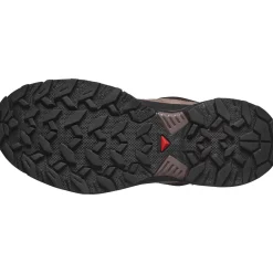 Salomon X ULTRA 360 LEATHER GORE-TEX wandelschoenen dames cognac peppercorn black