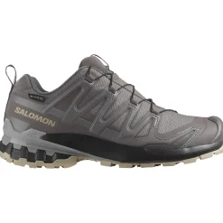 Salomon XA PRO 3D V9 GORE-TEX hardloopschoenen dames plum kitten black gull