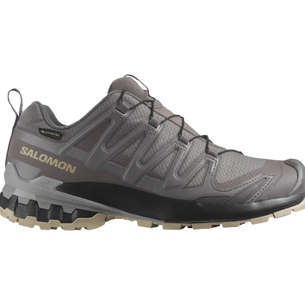 Salomon XA PRO 3D V9 GORE-TEX hardloopschoenen dames plum kitten black gull