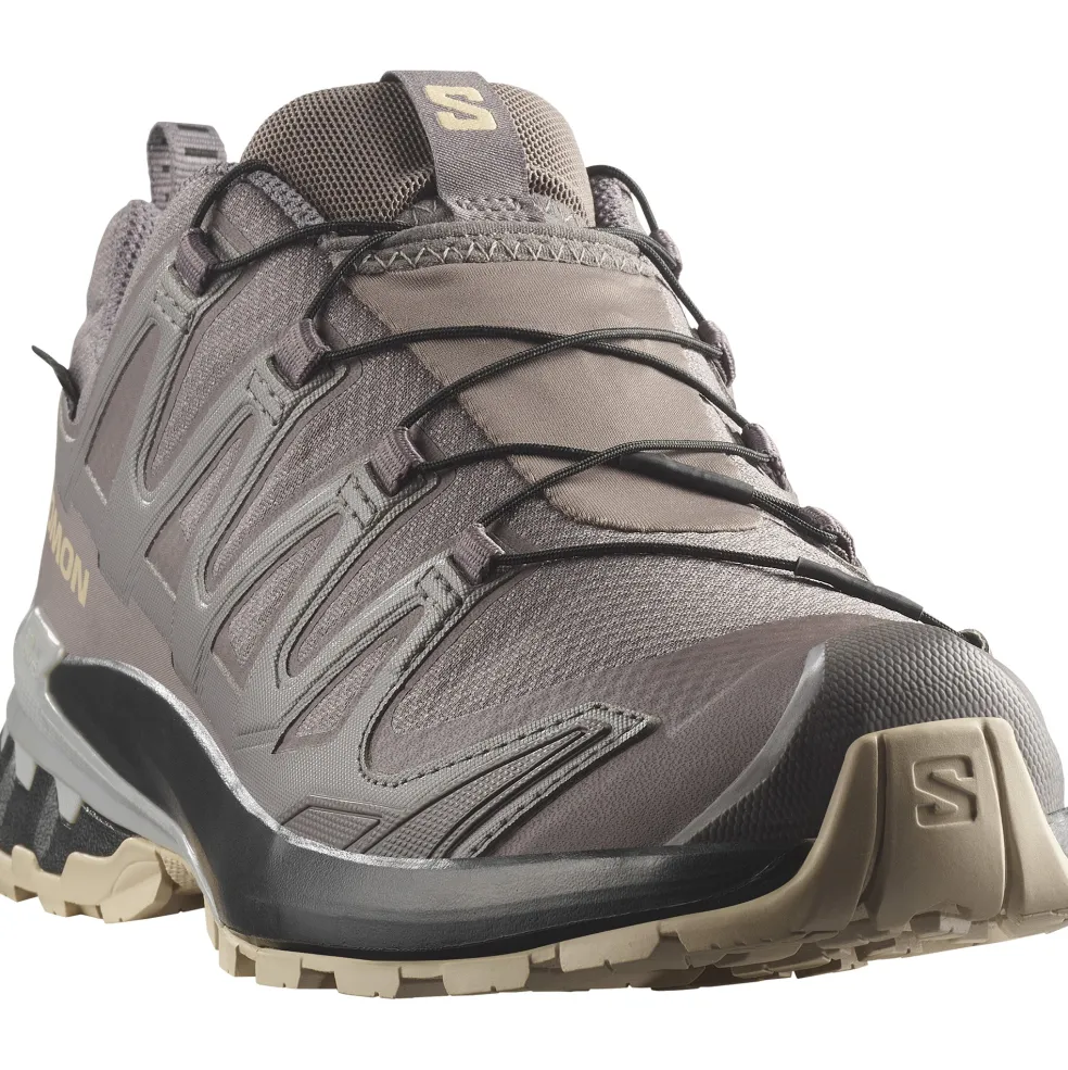 Salomon XA PRO 3D V9 GORE-TEX hardloopschoenen dames plum kitten black gull