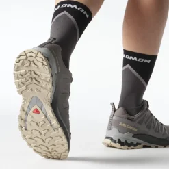 Salomon XA PRO 3D V9 GORE-TEX hardloopschoenen dames plum kitten black gull