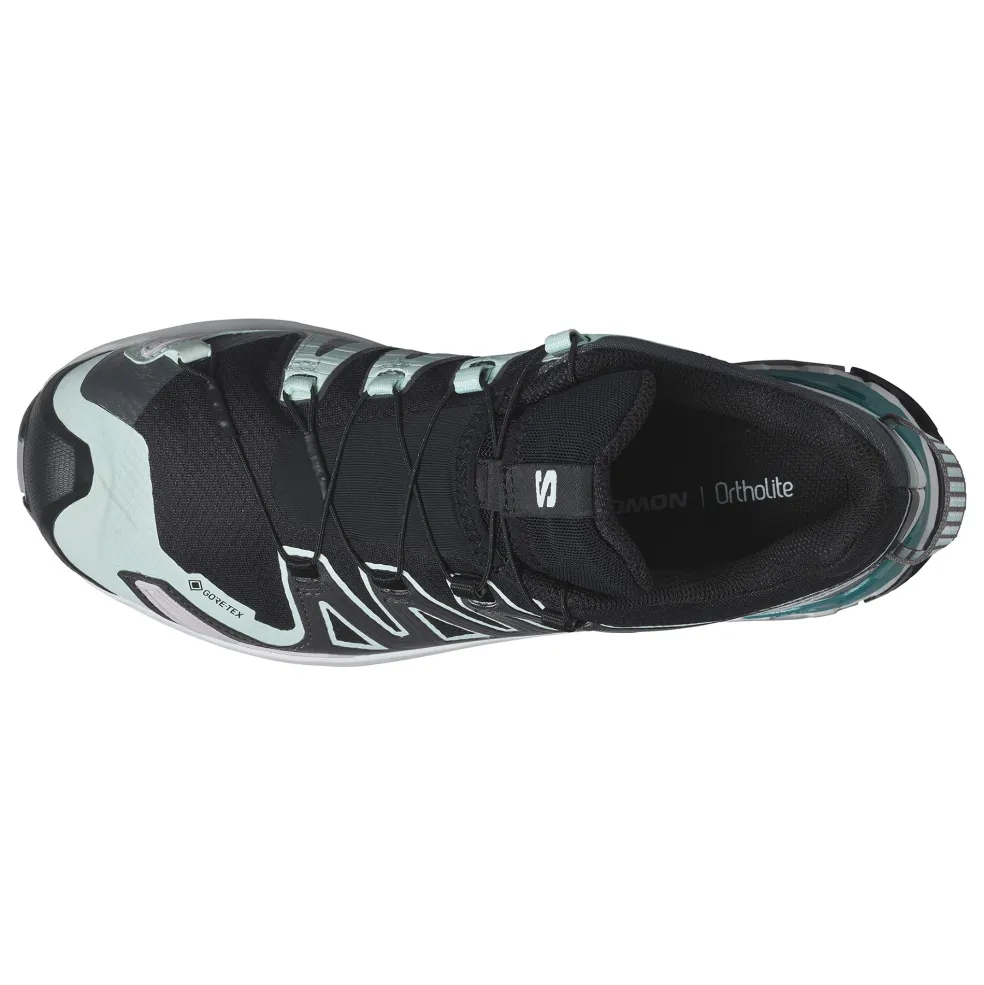 Salomon XA Pro 3D V9 GTX wandelschoenen dames black bleached aqua harbor blue