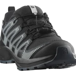 Salomon XA PRO V8 WATERPROOF wandelschoenen junior black turbulence quarry