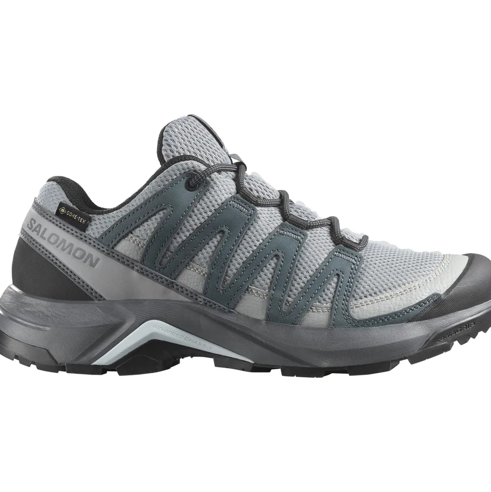 Salomon X-ADVENTURE RECON GORE-TEX wandelschoenen dames monument turbulence blue