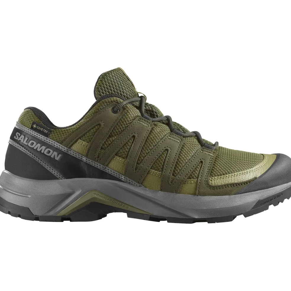 Salomon X-ADVENTURE RECON GORE-TEX wandelschoenen heren olive night martini pewter