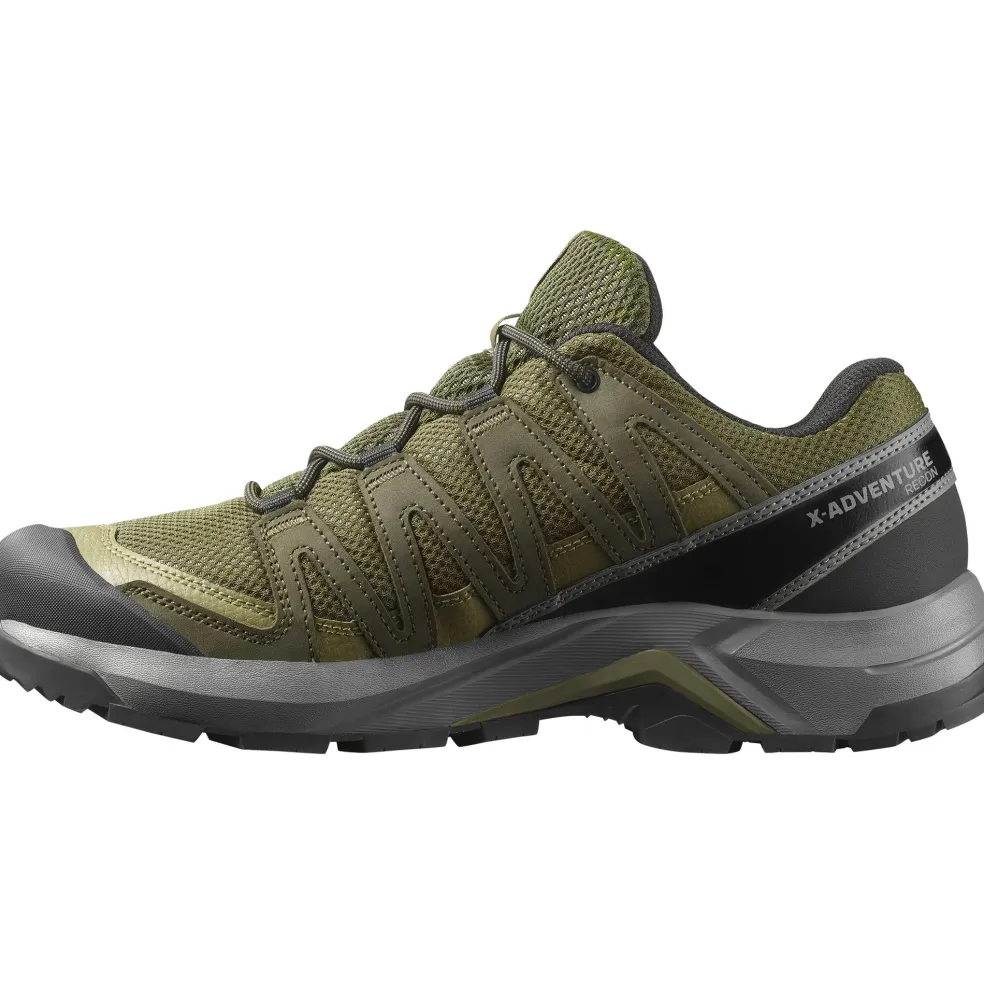 Salomon X-ADVENTURE RECON GORE-TEX wandelschoenen heren olive night martini pewter