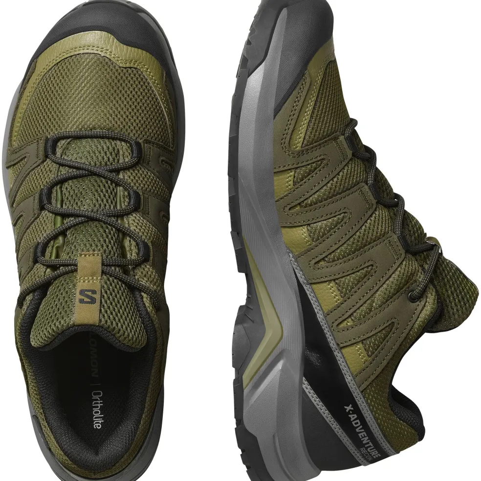 Salomon X-ADVENTURE RECON GORE-TEX wandelschoenen heren olive night martini pewter
