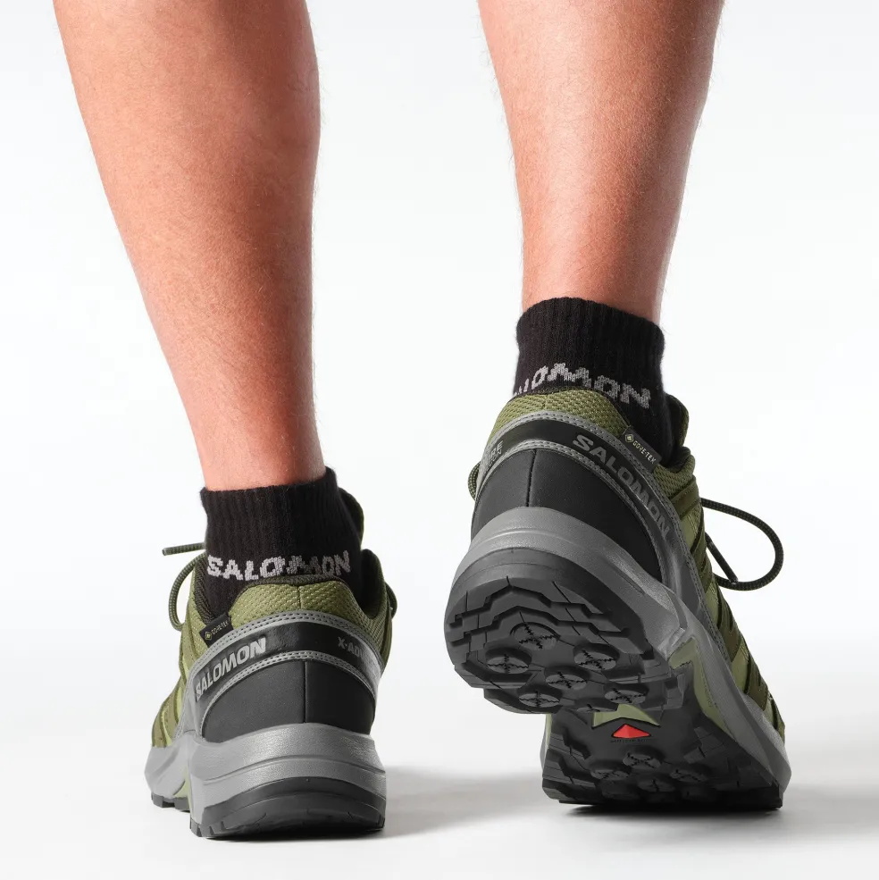 Salomon X-ADVENTURE RECON GORE-TEX wandelschoenen heren olive night martini pewter
